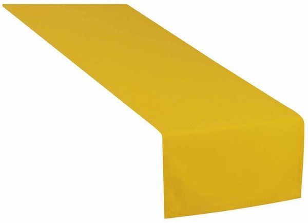 TOM TAILOR Tischläufer DOVE Blickdichter Tischläufer (1-tlg), 50 x 150 cm in Sonne