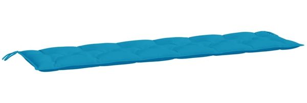 vidaXL Gartenbank-Auflagen 2 Stk. Hellblau 200x50x7 cm Oxford-Gewebe 361739 Bild 4