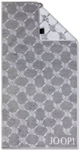 JOOP! Handtücher JOOP! Waschhandschuh Classic Cornflower 1611, 76 Silber, Baumwolle (1-St)