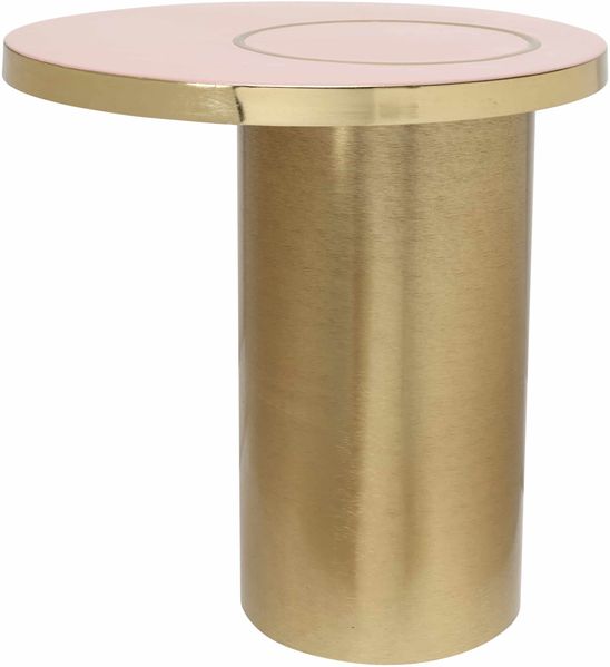 Beistelltisch Art Deco 2325 Rosa / Gold