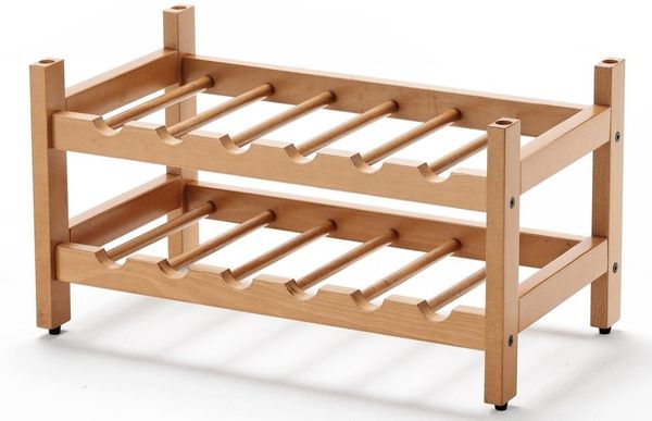 Stapelbares Weinregal Birellone Größe: 31 cm H x 58,5 cm W x 32 cm T