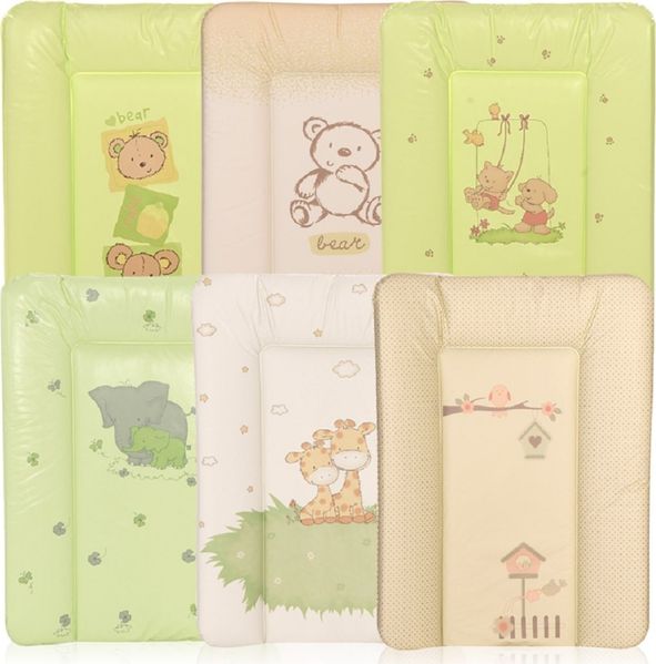 Lorelli Kinder Wickelauflage Softy 50x70 cm waschbar gepolstert erhöhter Rand grün