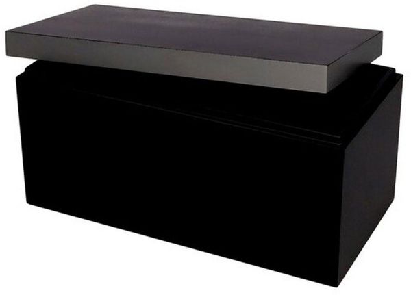 Giftcompany Aufbewahrungsbox Aufbewahrungsbox Neo Rechteckig Dunkelgrau Schwarz (13x26x13cm)