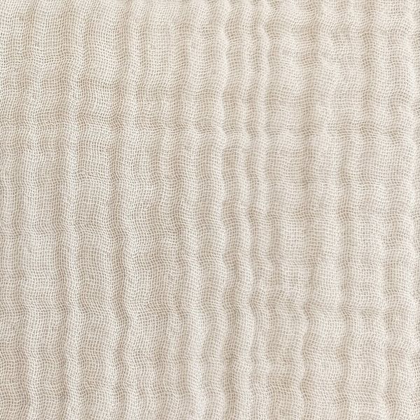 Theraline Bezug für Stillkissen 190cm Stillkissenbezug Sandbeige Musselin