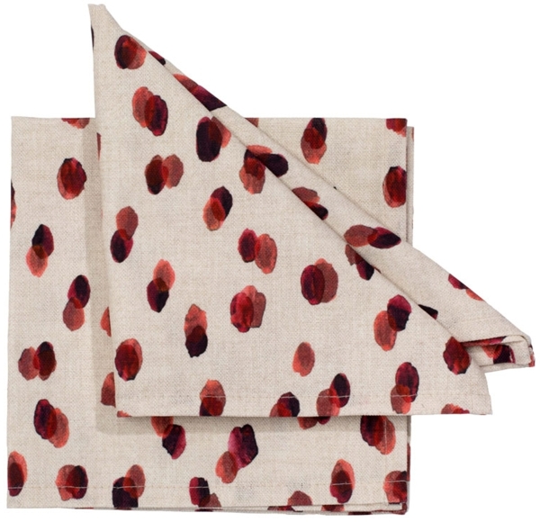 Pichler Serviette 40x40 cm Rico brick 100% CO