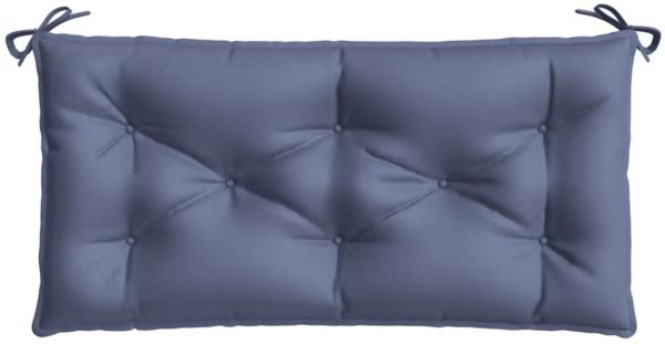 vidaXL Gartenbank-Auflage Marineblau 100x50x7 cm Oxford-Gewebe 378938