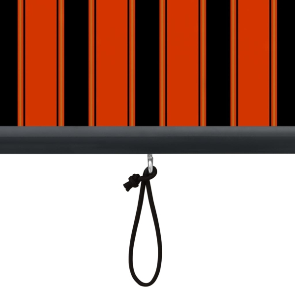 vidaXL Außenrollo 140x250 cm Orange und Braun 145972 Bild 6