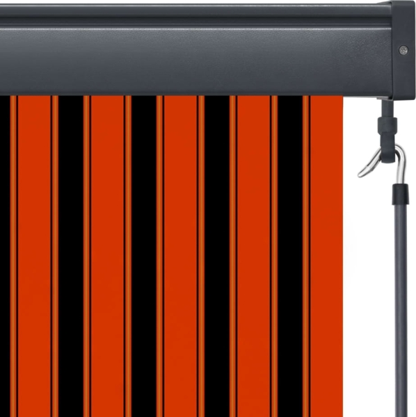 vidaXL Außenrollo 140x250 cm Orange und Braun 145972 Bild 5