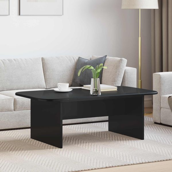vidaXL Couchtisch Schwarz 93 x 53 x 33 cm Holzwerkstoff 891141