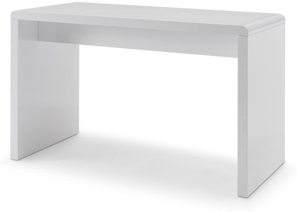 Schreibtisch 140x70 cm MDF Weiß