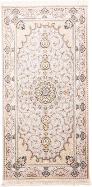 Morgenland Orientteppich - Mayar - läufer - 250 x 80 - Silber