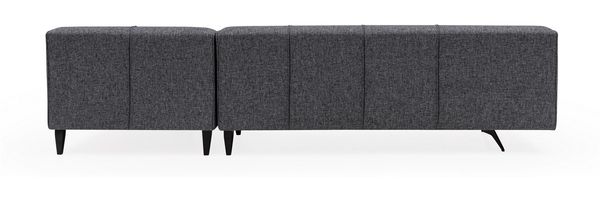 Ecksofa, 'Jivago', 78 x 198 x 308, Grau Bild 10