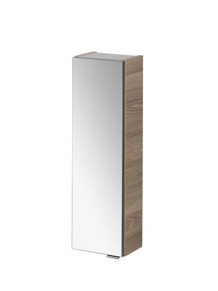 Fackelmann LUXOR Spiegel Hängeschrank 20 cm, Braun hell, links