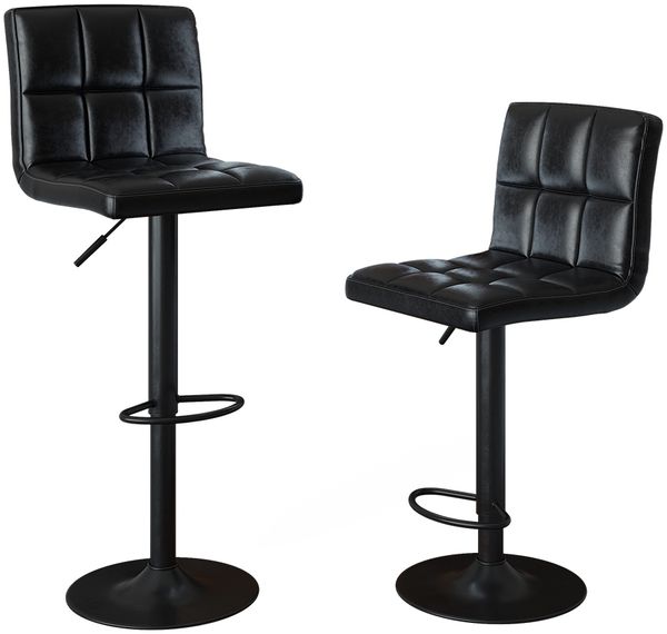 Barhocker 2er Set Sena Schwarz 42 x 94 cm Vicco Bild 6