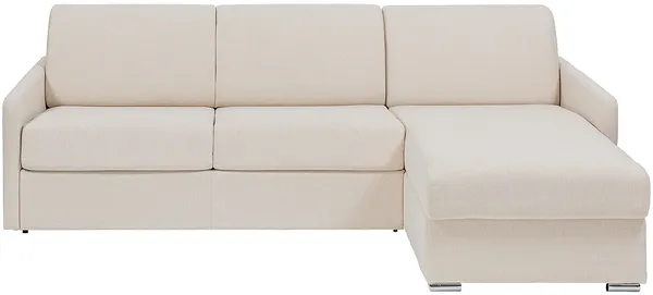 Vente-unique - CALIFE Sofa Stoff Beige - B 223 cm94 cm x H 97 cm x L 261 cm