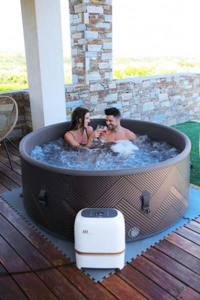 Luxus Premium MSPA Whirlpool-aufblasbar Mono Outdoor Pool 6 Personen Bild 8
