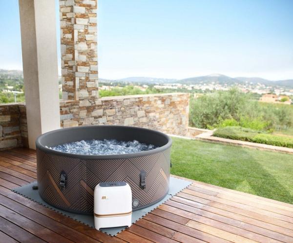 Luxus Premium MSPA Whirlpool-aufblasbar Mono Outdoor Pool 6 Personen Bild 3