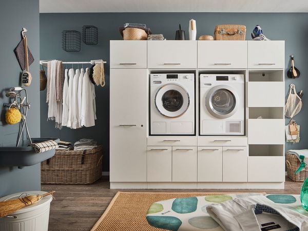 Laundreezy Mehrzweckschrank-Set LAUNDREEZY LDSK15, Breite 235 cm
