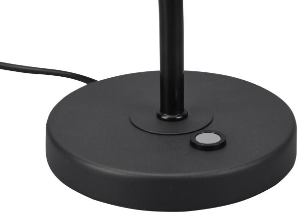 TRIO Leuchten 'Curtis' LED-Schreibtischleuchte, dimmbar, Metall schwarz Bild 5