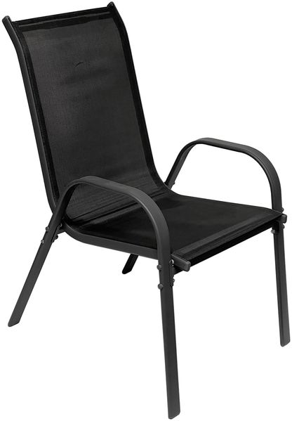 Gartengarnitur Sitzgarnitur 3-teilig L80xB80xH74cm Non-Wood Anthrazit