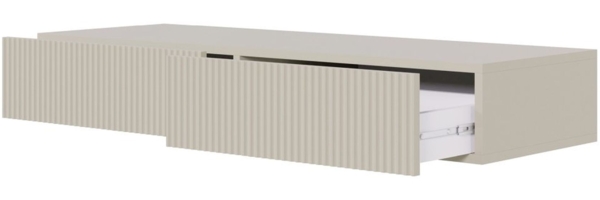 Selsey 'Veldio' Schminktisch hängend mit 2 Schubladen, greige, ca. 16 x 110 x 40 cm Bild 4