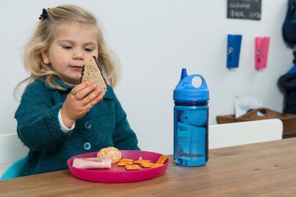 Nalgene Kinderflasche 'Grip-n-Gulp', 0, 35 L, grün Auto