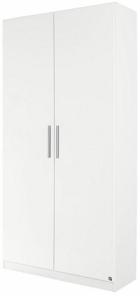 rauch Mehrzweckschrank Garderobe Drehtürenschrank Kleiderschrank Schrank Schuhschrank MINOSA Breite 91 cm mit 4 Einlegeböden, viel Stauraum MADE IN GERMANY