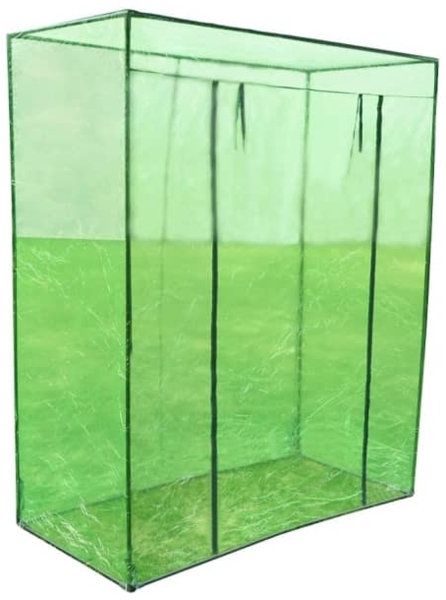vidaXL Gewächshaus Stahlrahmen PVC 40617