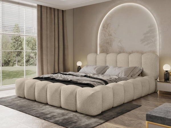 Compleo Polsterbett Designerbett, Wolkenbett, TOPSELLER, Modern Schlafzimmer, Made in EU, Wolkenbett modern