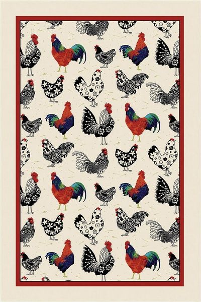 Ulster Weavers Geschirrtuch Rooster, (Set, 1-tlg, 1-teilig), 100% Baumwolle 48x74cm Küchentuch