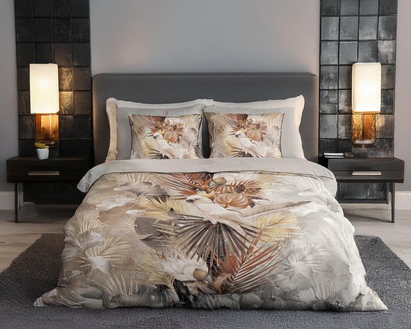 good morning Wendebettwäsche Coree, Satin, 2 teilig, 100% Baumwolle, Renforcé, Reißverschluss, Wendeoptik, Papagei