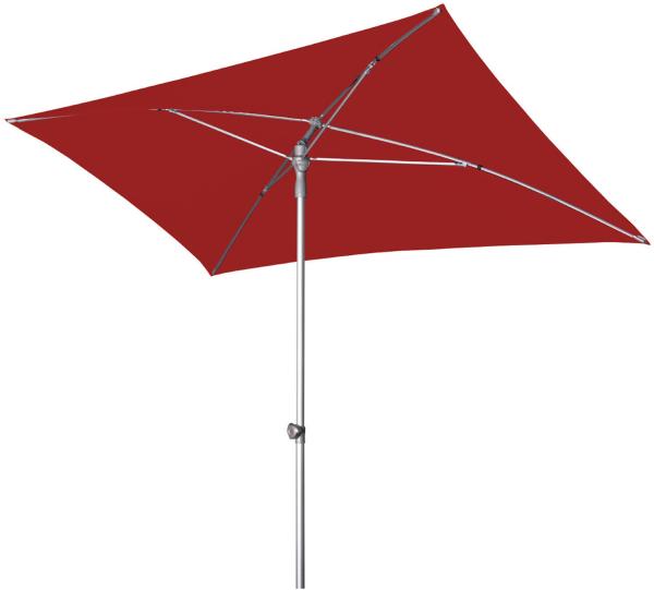 Doppler ACT 225 x 120 RO-TILT Sonnenschirm 225 x 120 cm Mittelmastschirm Mittelstock 5 Farbvarianten 809 Rot