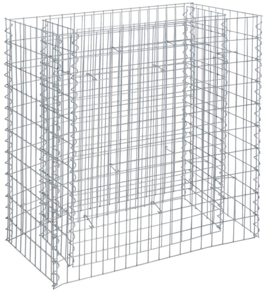 Gabionenhochbeet Hochbeet Gabione 360 x 50 x 100 cm Pflanzkorb Drahtgitter Steinkorb