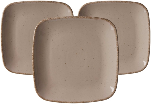 Ritzenhoff & Breker Casa Speiseteller ø 27 cm 3er Set grau