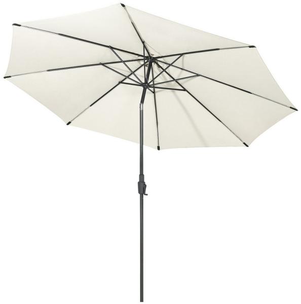 Sekey Sonnenschirm Gartenschirm mit Kurbel ∅ 220/270/350 cm, LxB: 347,00x271,00 cm, Geeignet für 6-8 Personen, Kippbar, Abknickbar, Wasserabweisend Bild 1