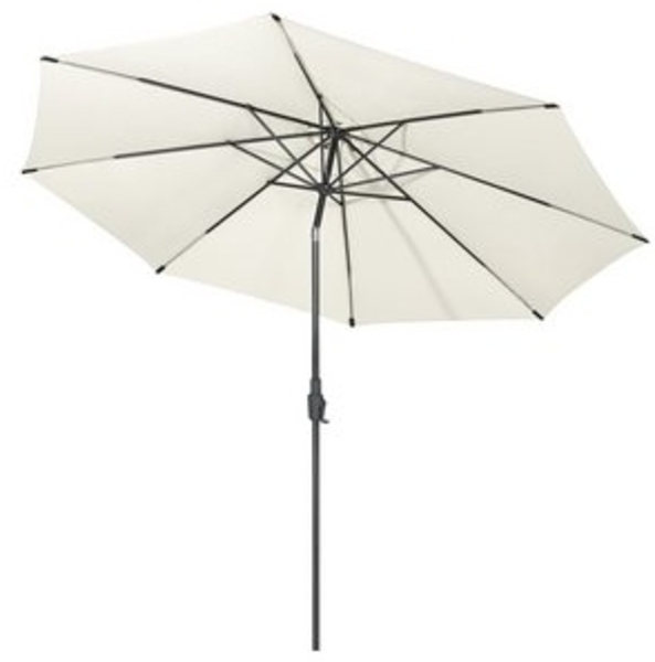 Sekey Sonnenschirm Gartenschirm mit Kurbel ∅ 220/270/350 cm, LxB: 347,00x271,00 cm, Geeignet für 6-8 Personen, Kippbar, Abknickbar, Wasserabweisend Bild 6