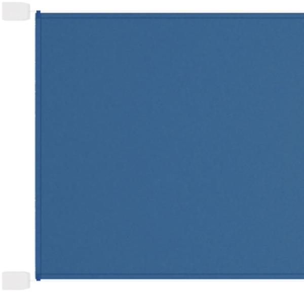 vidaXL Senkrechtmarkise Blau 60x800 cm Oxford-Gewebe 148448