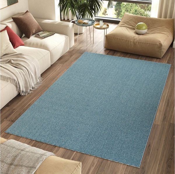 Tapiso Teppich NIZZA, rechteckig, Höhe: 6 mm, Wohnzimmer, Schlafzimmer, Einfarbig