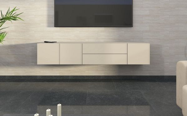 borchardt Möbel Lowboard Sophia, TV-Schrank Breite 190 cm, Breite 190 cm, hängend montierbar