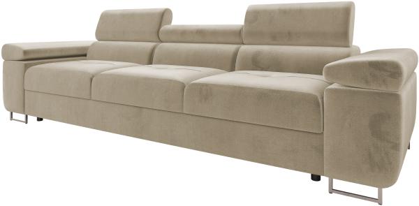 Sofa Torezio III mit Einstellbare Kopfstützen (Manila 02)