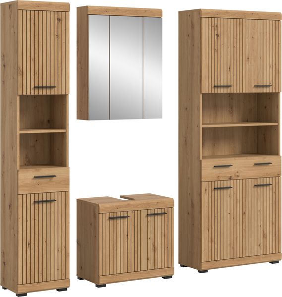 Scout Badkombination in Artisan Eiche Nachbildung