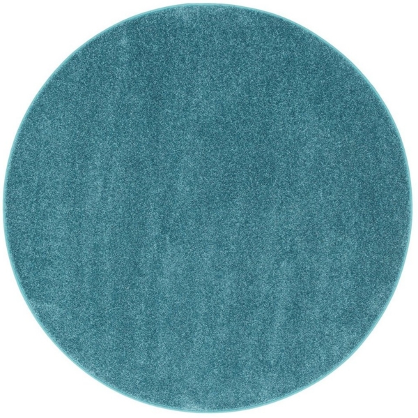 Snapstyle Hochflor-Teppich Hochflor Velours Teppich Cottage Rund, Rund, Höhe: 22 mm