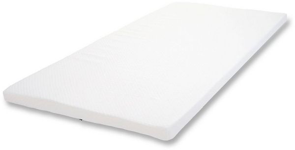 MCW, Topper MCW-E63-6-V, 6 cm hoch, Textil, Viscoschaum, Härtegrad H2, Unterseite mit Antirutsch-Noppen, Abnehmbarer Bezug