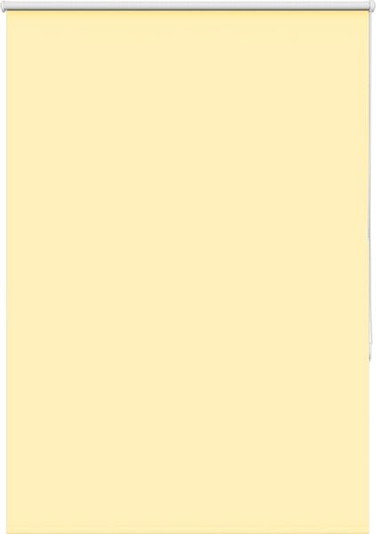 vidaXL Verdunkelungsrollo Gelb 100x150cm Stoffbreite 95,7 cm Polyester 4012038