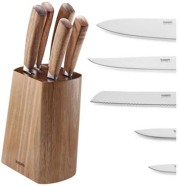 Kuppels WOOD Messerblock 5-teilig