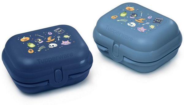 TUPPERWARE Vorratsdose Tupperware Mini Twin Halloween 2er Set