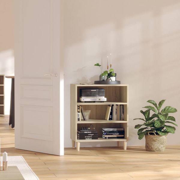 vidaXL Sideboard Sonoma-Eiche 57 x 35 x 70 cm Spanplatte [806052]