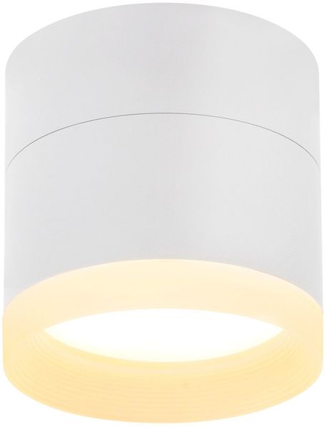 ZMH LED Aufbaustrahler rund Deckenstrahler weiß 5W Flächenstrahler klein Acryl