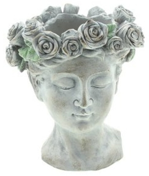 Pflanzer Rosenmädchen Blumenkasten Schale Pflanzkorb Pflanzschale Blumentopf Bild 4