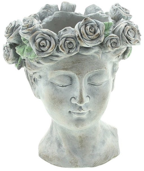 Pflanzer Rosenmädchen Blumenkasten Schale Pflanzkorb Pflanzschale Blumentopf Bild 2